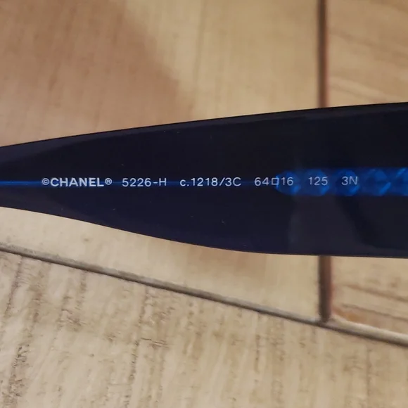 NWT⭐AUTHENTIC CHANEL⭐ Blue Jackie O style STUNNING SOPHISTICATED Sunglasses. - Picture 9 of 16